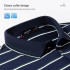 Pierre Cardin Men's Blue & White Striped Cotton-Poly Polo P73113071A56